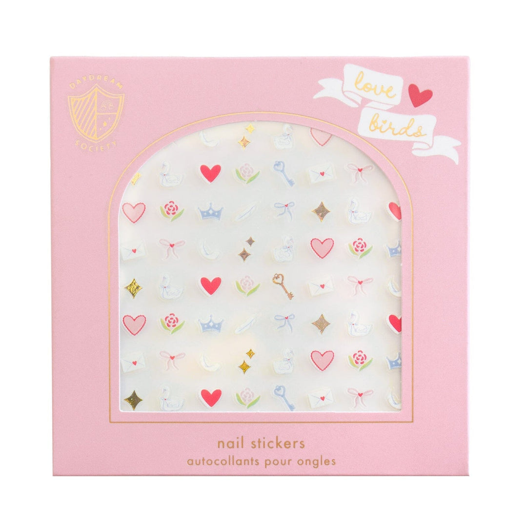 Love Birds Nail Stickers Nail Polish Jollity and Co 