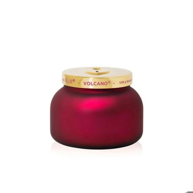 Love Lock Sig Candle - Volcano Candle Capri Blue 