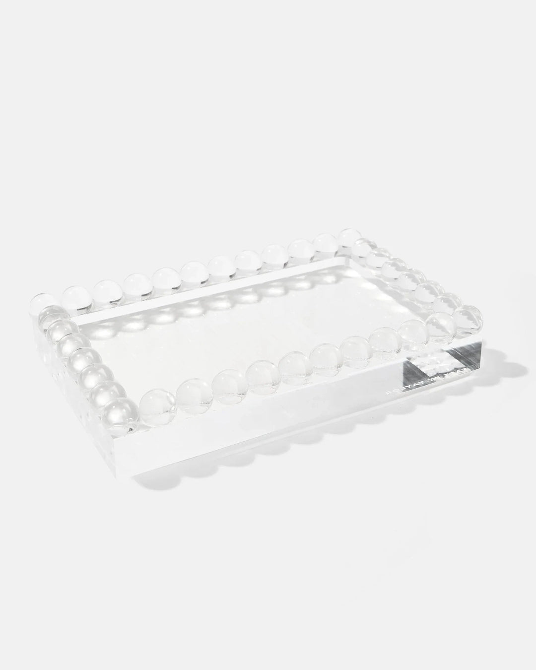 Lucite Bubble Tray - Medium Decorative Tray Tart By Taylor 