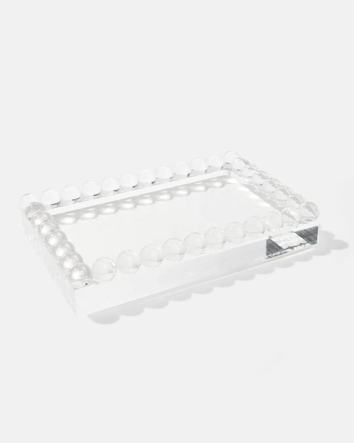Lucite Bubble Tray - Medium Decorative Tray Tart By Taylor 