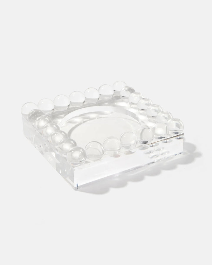 Lucite Bubble Tray - Small Decorative Tray Tart By Taylor 