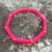 Lucy Acrylic Bamboo Bracelet Womens Bracelet Lisi Lerch Hot Pink 