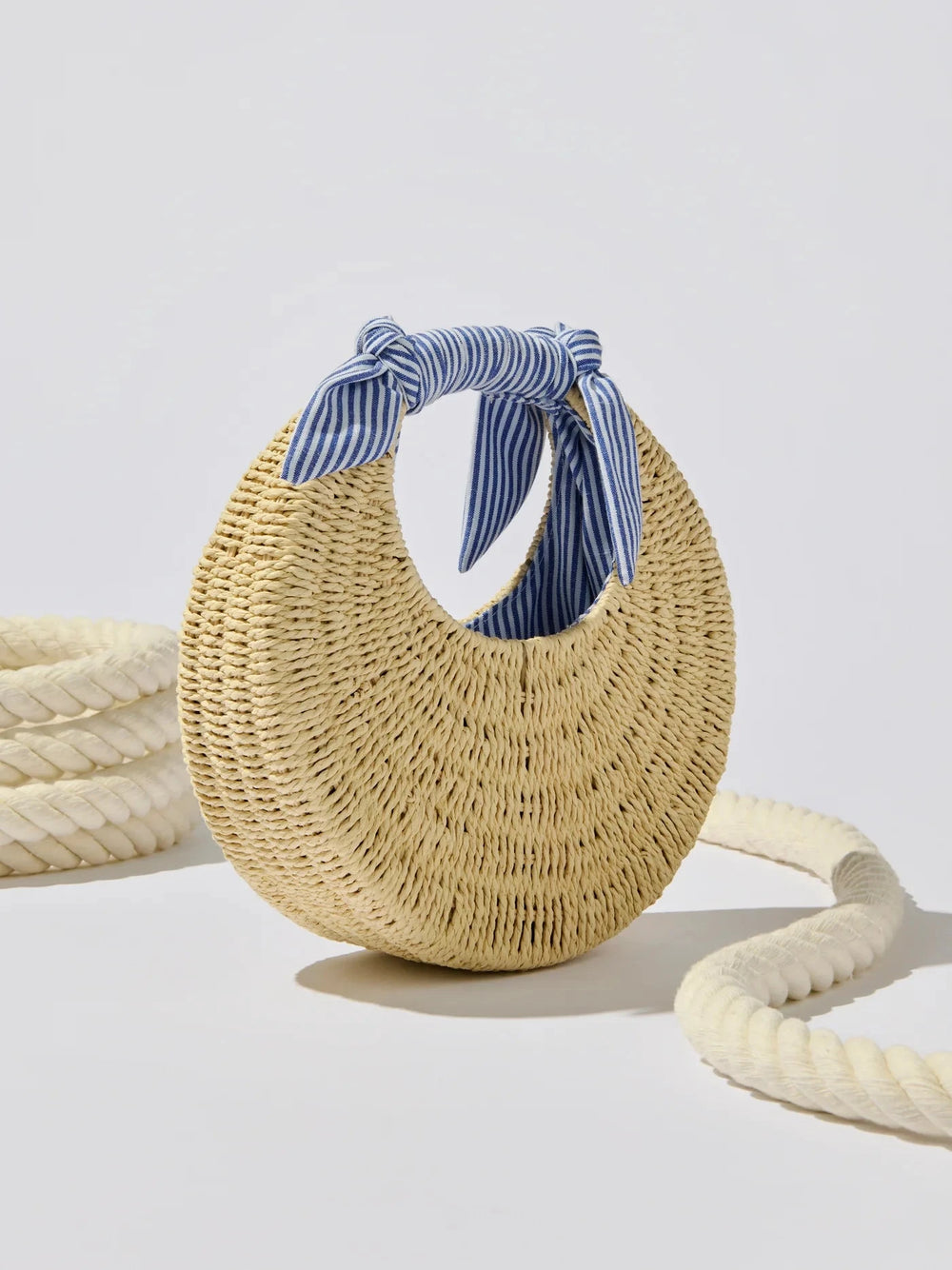 Luna Mini Bag - Blue Tote Shiraleah 