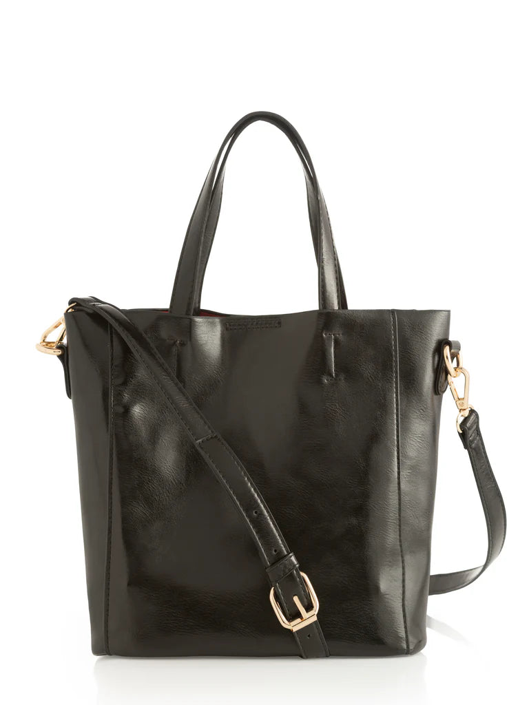 Maddie Mini Tote - Black Tote Shiraleah 