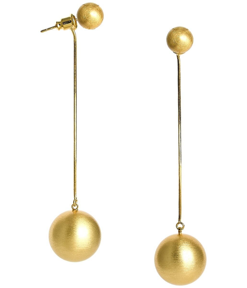 Madi Drop Statement Earring - Gold Womens Earrings Lisi Lerch 