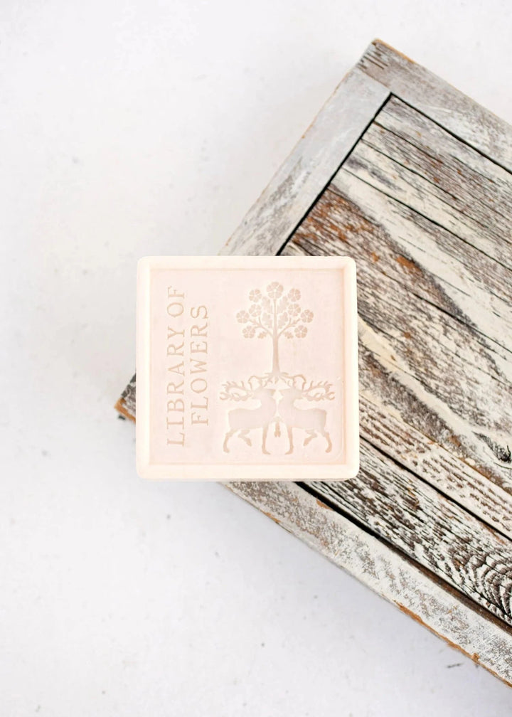 Magenta & Yellow Floral Square Soap Bath Soap Lollia 