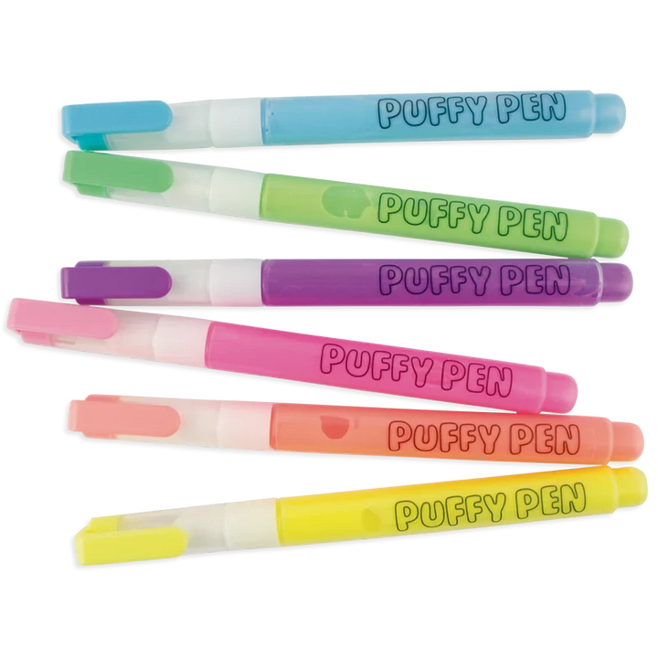 Magic Neon Puff Pens Coloring Supplies Ooly 