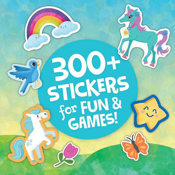 Magical Ponies Sticker Activity Book Book MindWare 