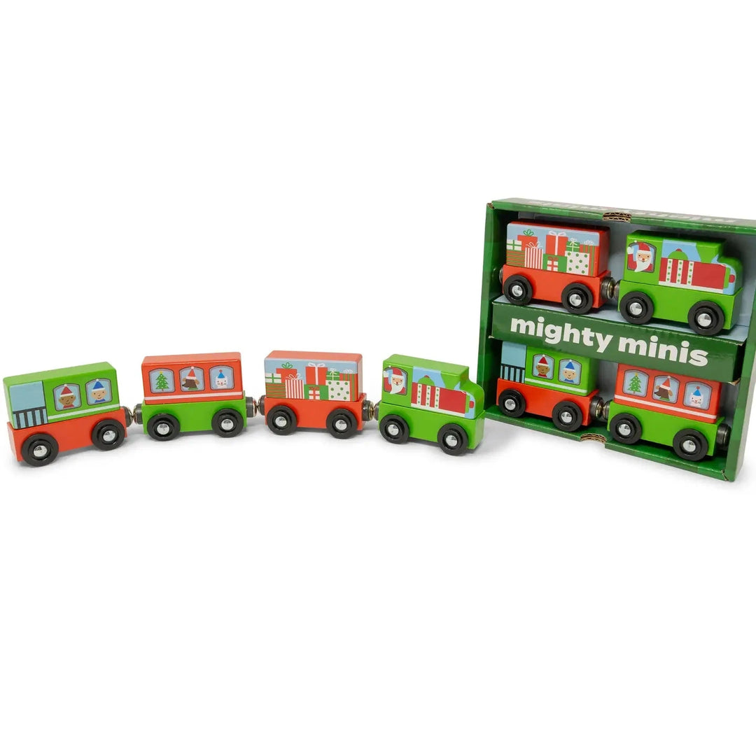 Magnetic Christmas Train Mighty Minis Mini Toys Jack Rabbit 