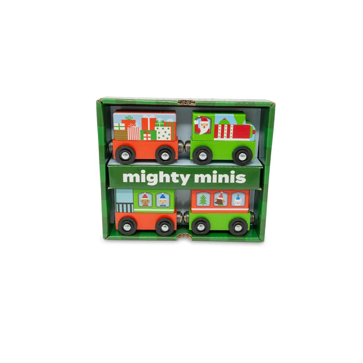 Magnetic Christmas Train Mighty Minis Mini Toys Jack Rabbit 