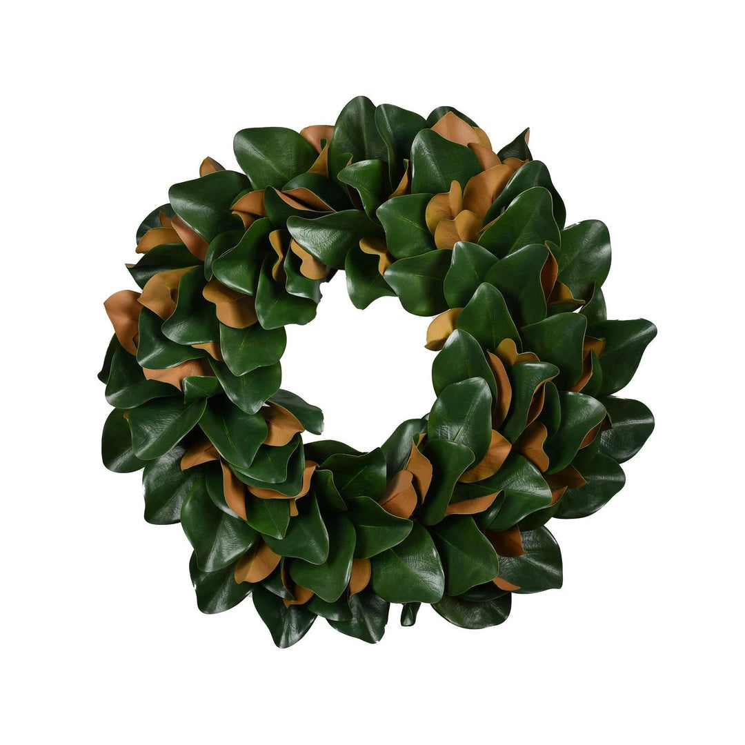 Magnolia Leaf Wreath - 27" Wreaths & Garlands Mills Floral 