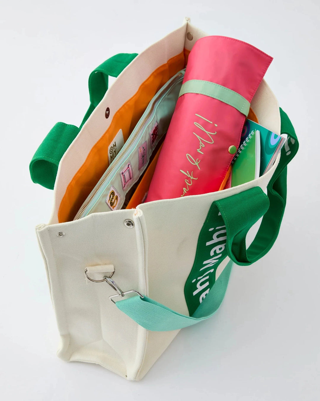 Mahj It All Bag- Green Game Oh My Mahjong 