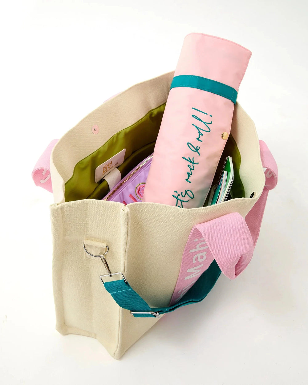 Mahj It All Bag- Light Pink Game Oh My Mahjong 