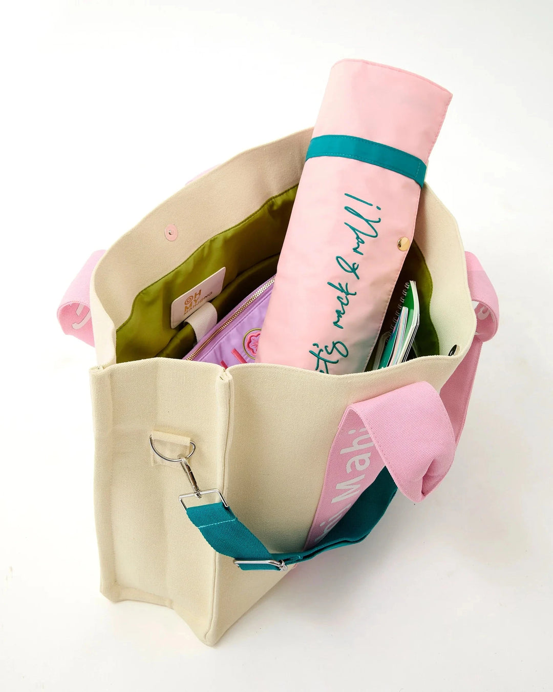 Mahj It All Bag- Light Pink Game Oh My Mahjong 