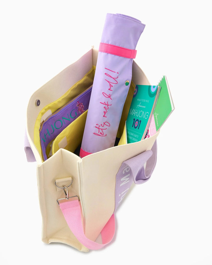 Mahj It All Bag- Lilac Game Oh My Mahjong 