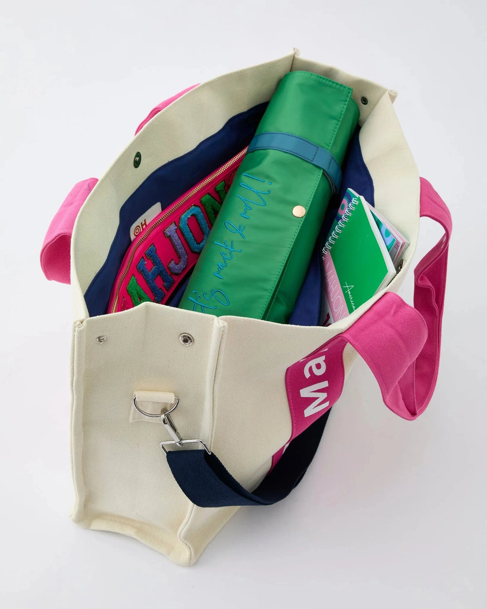 Mahj It All Bag- Pink Game Oh My Mahjong 