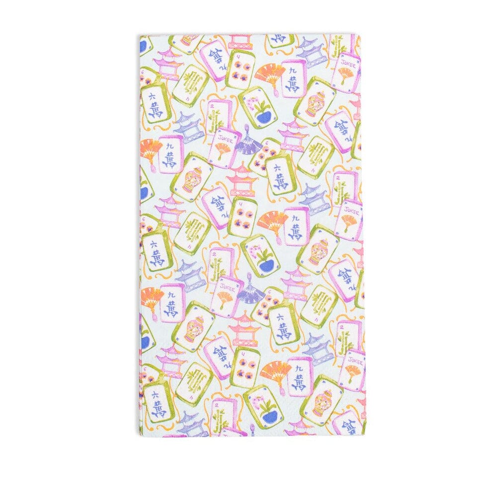 Mahjong Guest Napkins - Pack of 16 Guest Towels The Royal Standard 