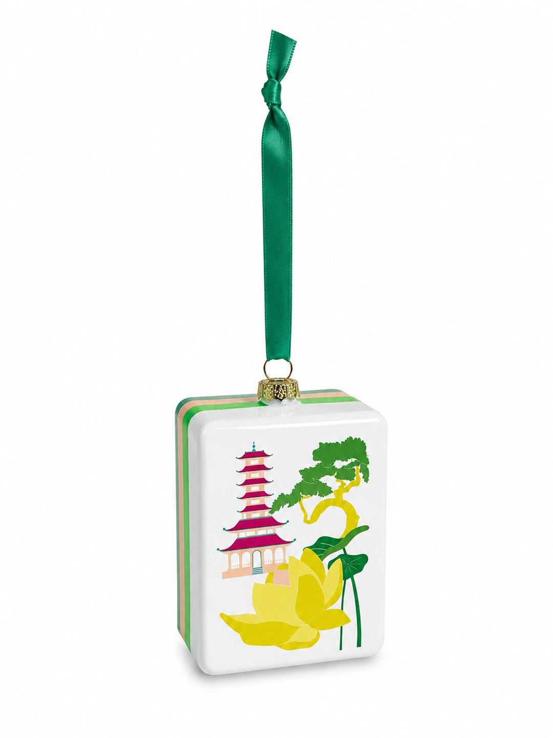 Mahjong Lotus Pagoda Ornament Ornament Oh My Mahjong 