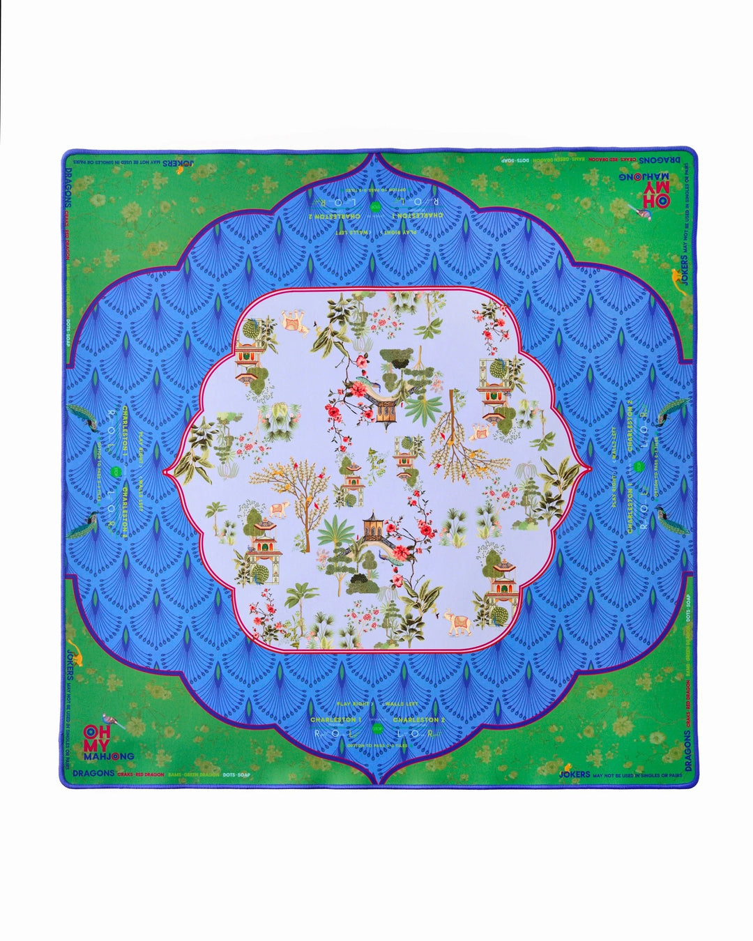 Mahjong Mat - Darjeeling Game Oh My Mahjong 