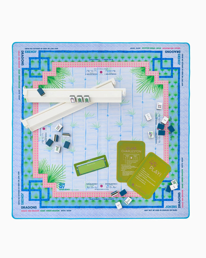 Mahjong Mat - Palm Paradise Game Oh My Mahjong 