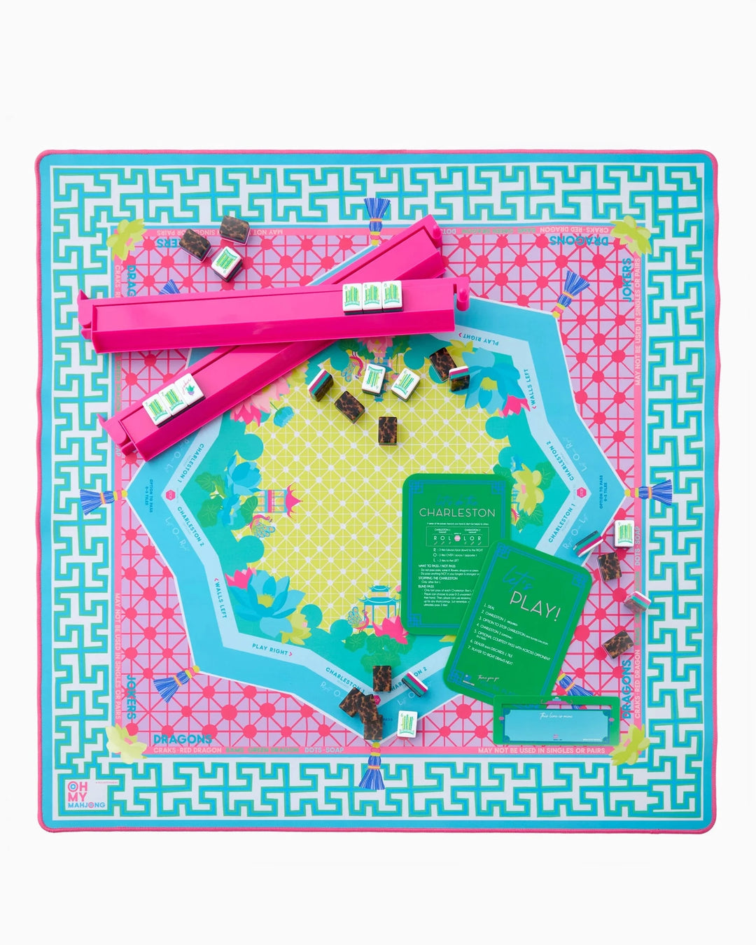 Mahjong Mat - Zen Glow Game Oh My Mahjong 