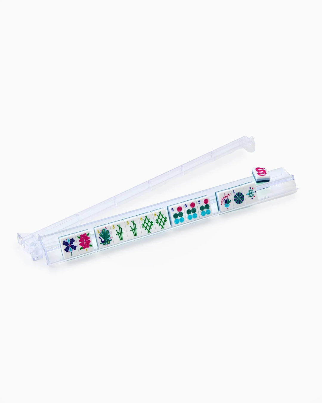 Mahjong Racks & Pushers Set - Clear Acrylic Game Oh My Mahjong 