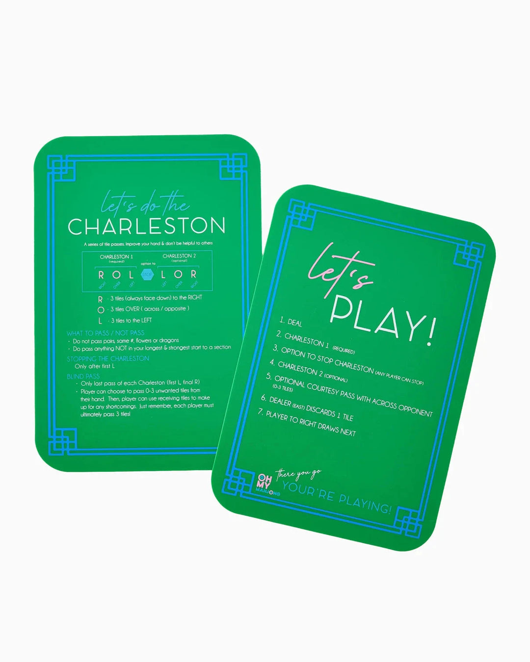 Mahjong Shufflers Game Oh My Mahjong Green 