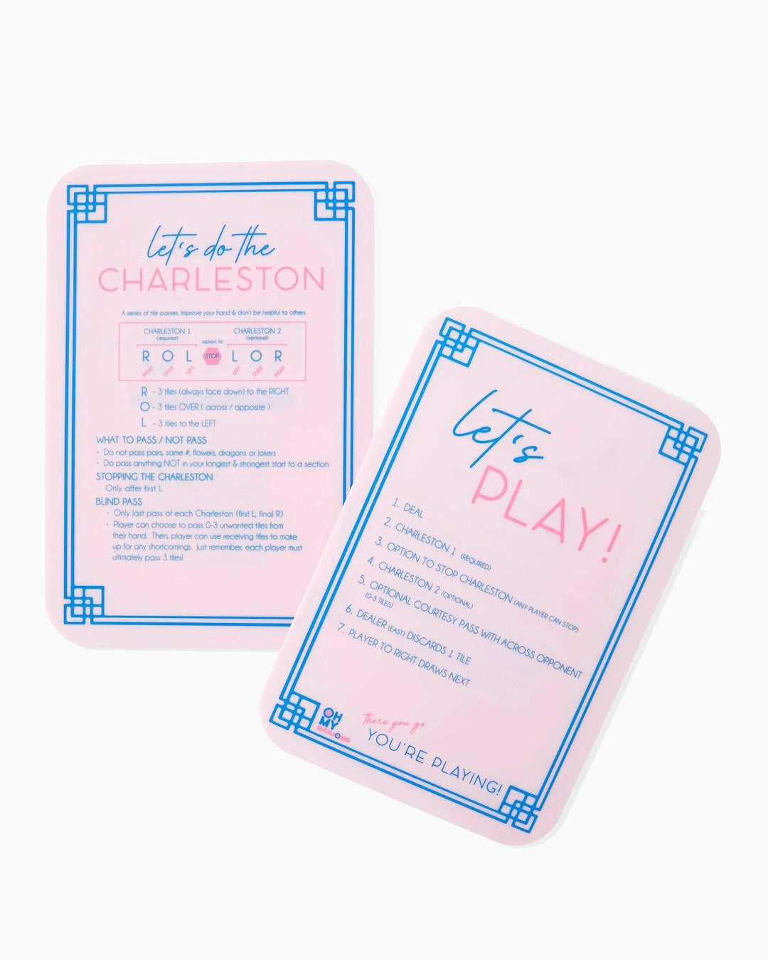 Mahjong Shufflers Game Oh My Mahjong Light Pink 