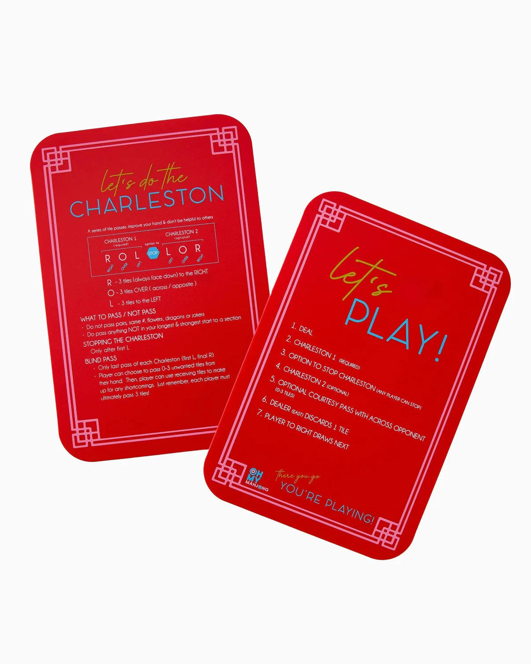 Mahjong Shufflers Game Oh My Mahjong Red 