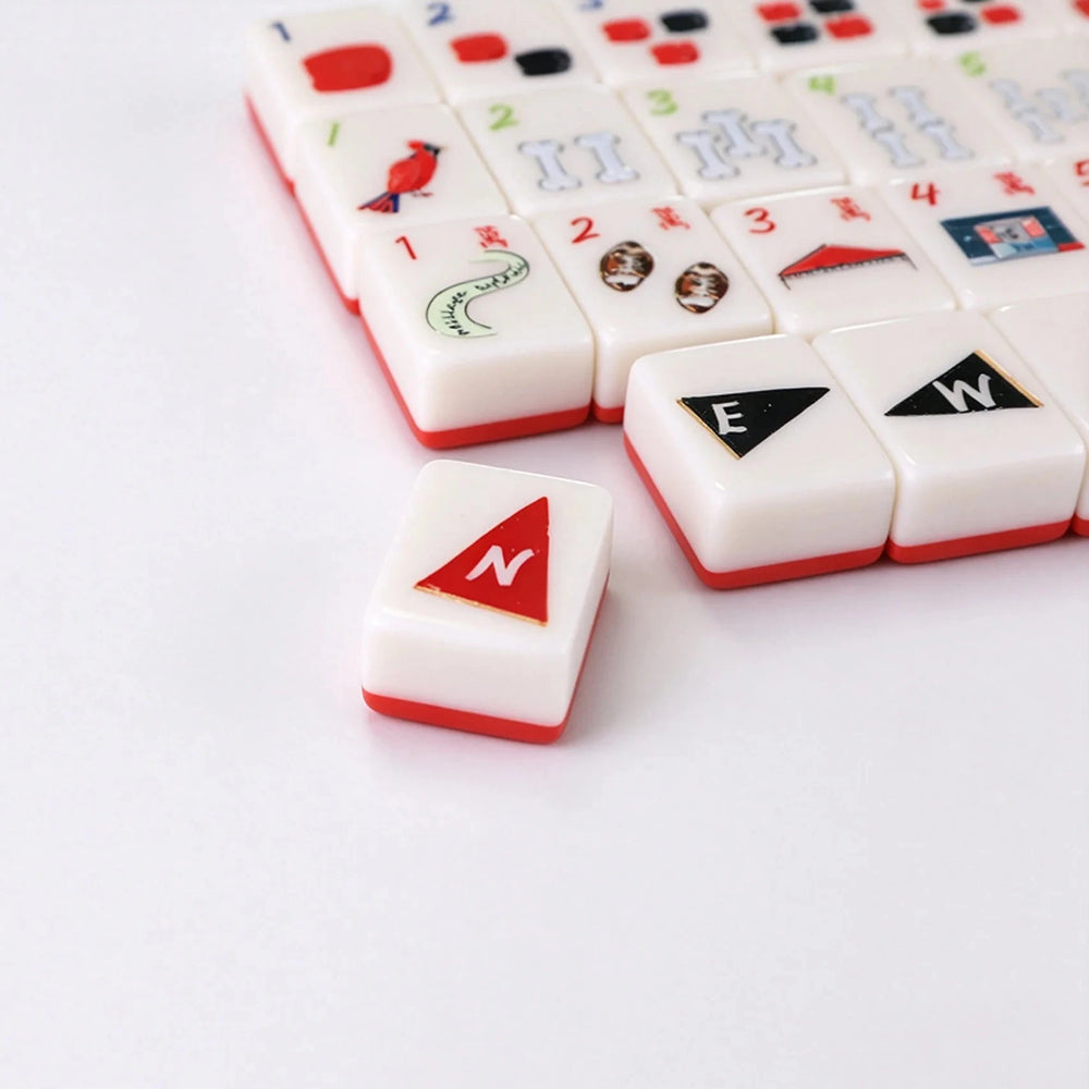 Mahjong Tiles and Racks - Athens Game Keva 