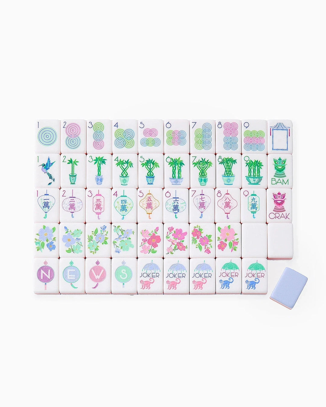 Mahjong Tiles - Luminaire Game Oh My Mahjong 