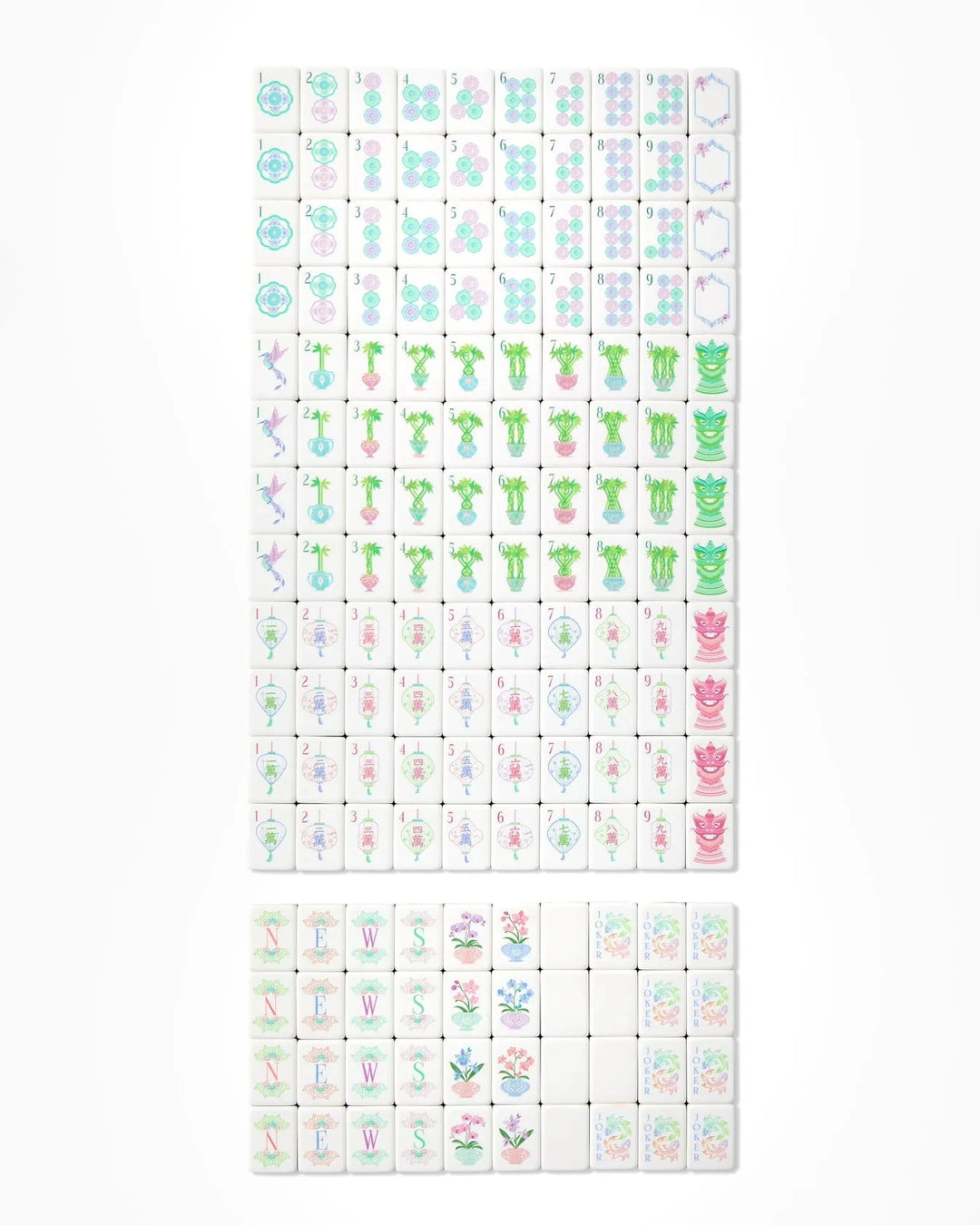 Mahjong Tiles - Moonlight Game Oh My Mahjong 