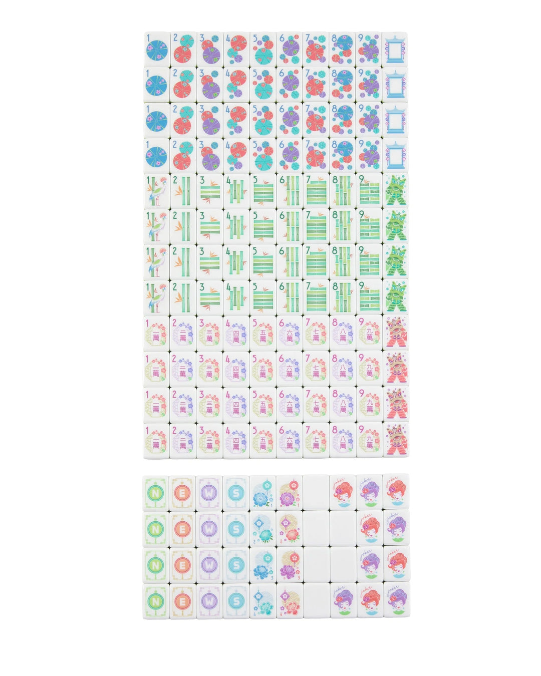 Mahjong Tiles - Papaya Spritz Game Oh My Mahjong 
