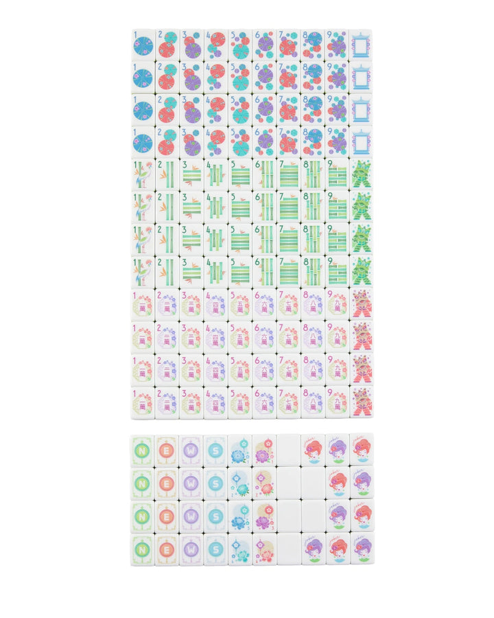 Mahjong Tiles - Papaya Spritz Game Oh My Mahjong 