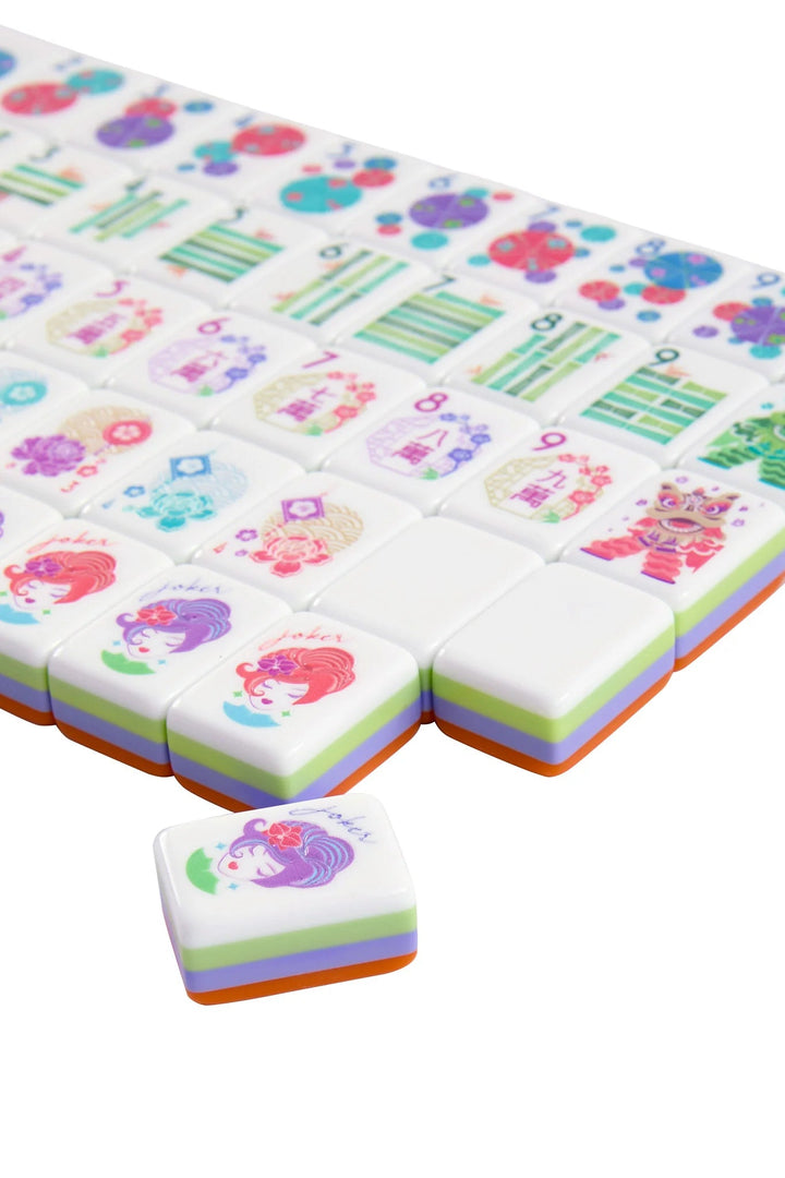 Mahjong Tiles - Papaya Spritz Game Oh My Mahjong 