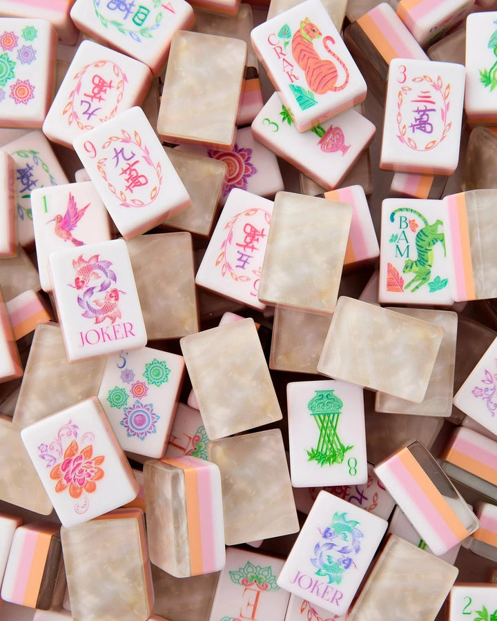 Mahjong Tiles - Pearlescent Game Oh My Mahjong 