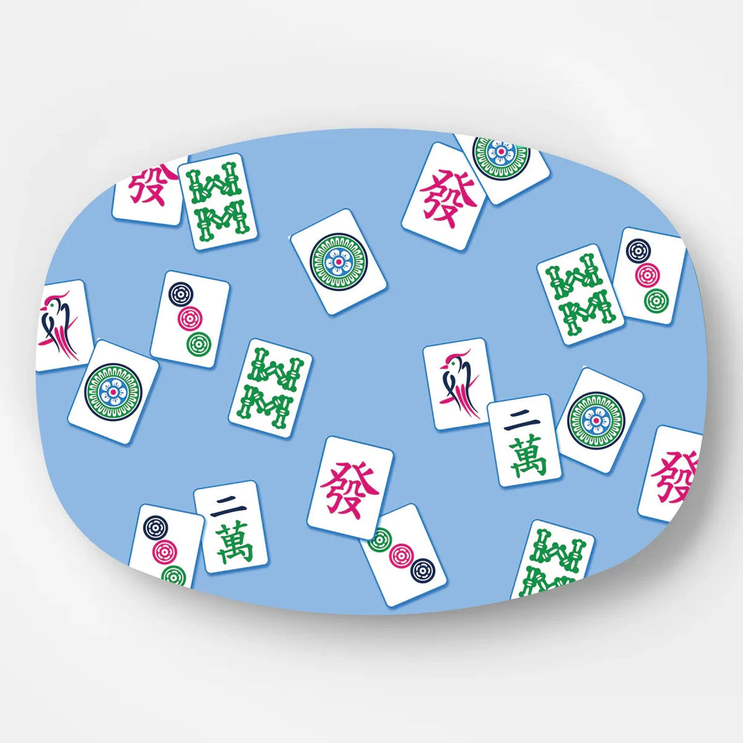 Mahjong Tiles Platter Decorative Plate WH Hostess 