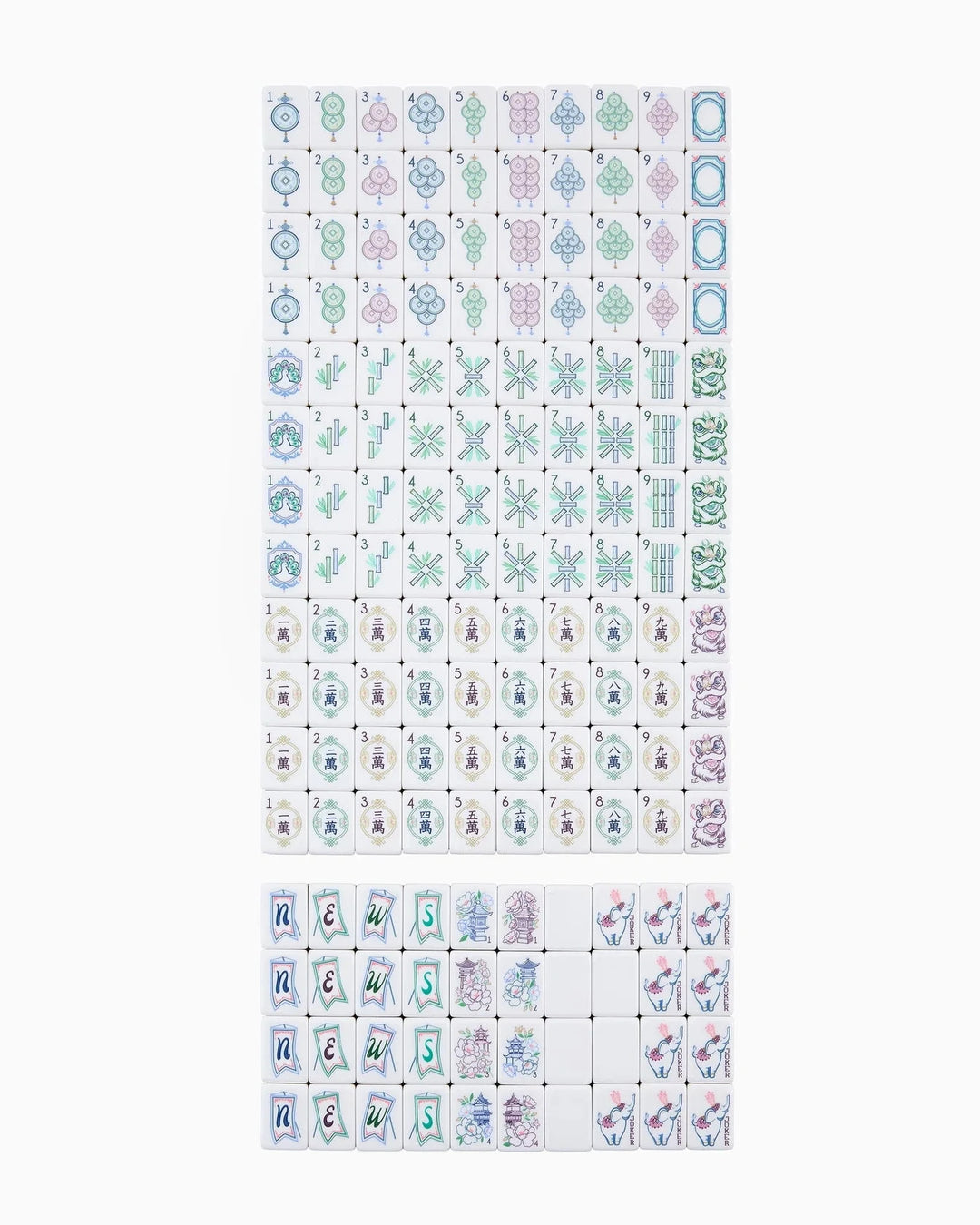 Mahjong Tiles - Willow Game Oh My Mahjong 