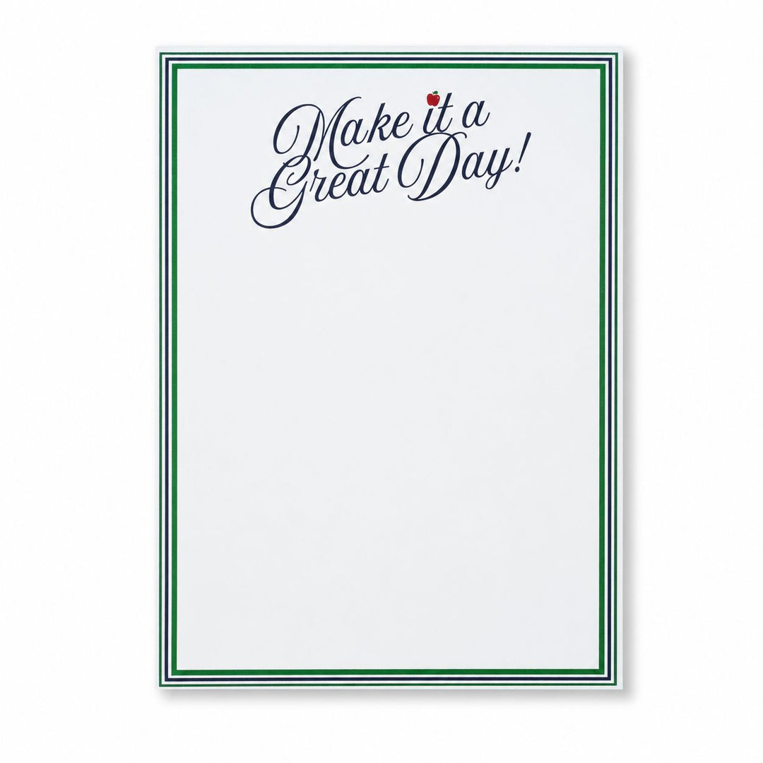 Make It A Great Day Notepad Notebooks & Notepads WH Hostess 