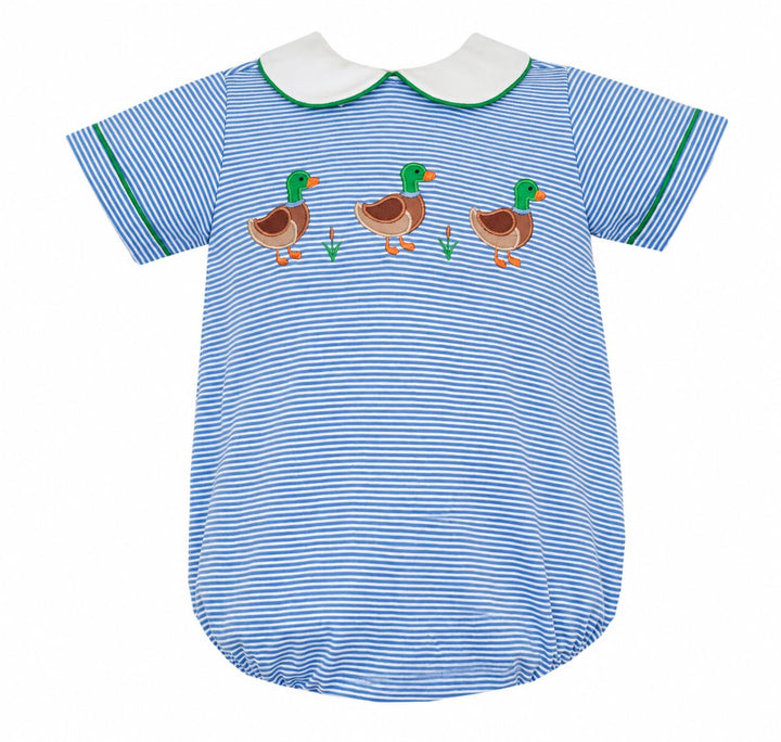 Mallard Duck Applique Bubble Boy Bubble Claire and Charlie 