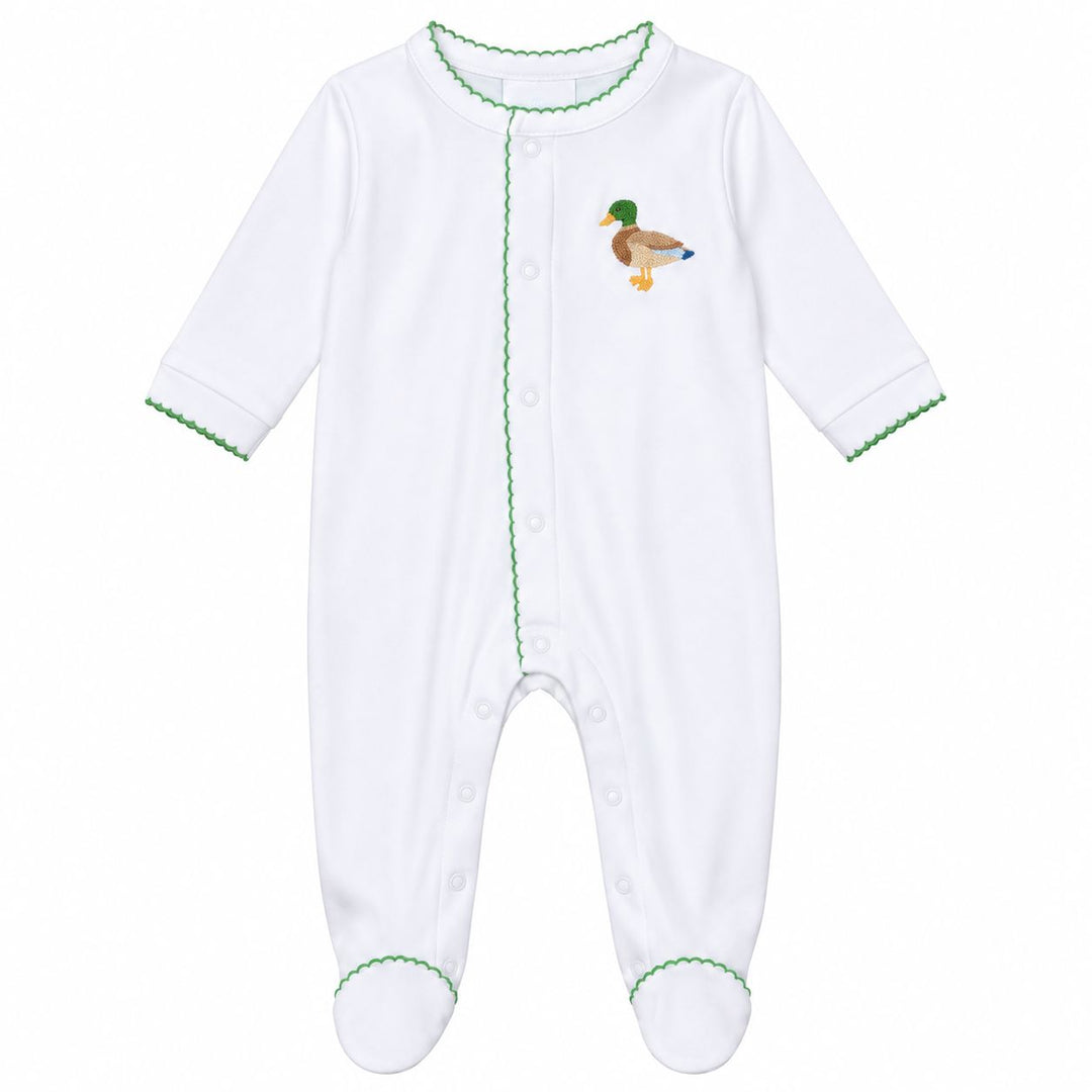 Mallard Moments Footie Boy Footie Magnolia Baby 
