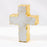 Marble Cross with Gold Decor Decor The Royal Standard 