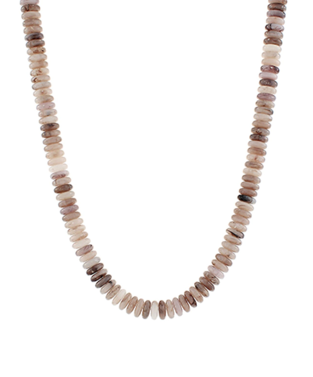 Marble Disk Bead Necklaces Womens Necklace Golden Stella Natural 