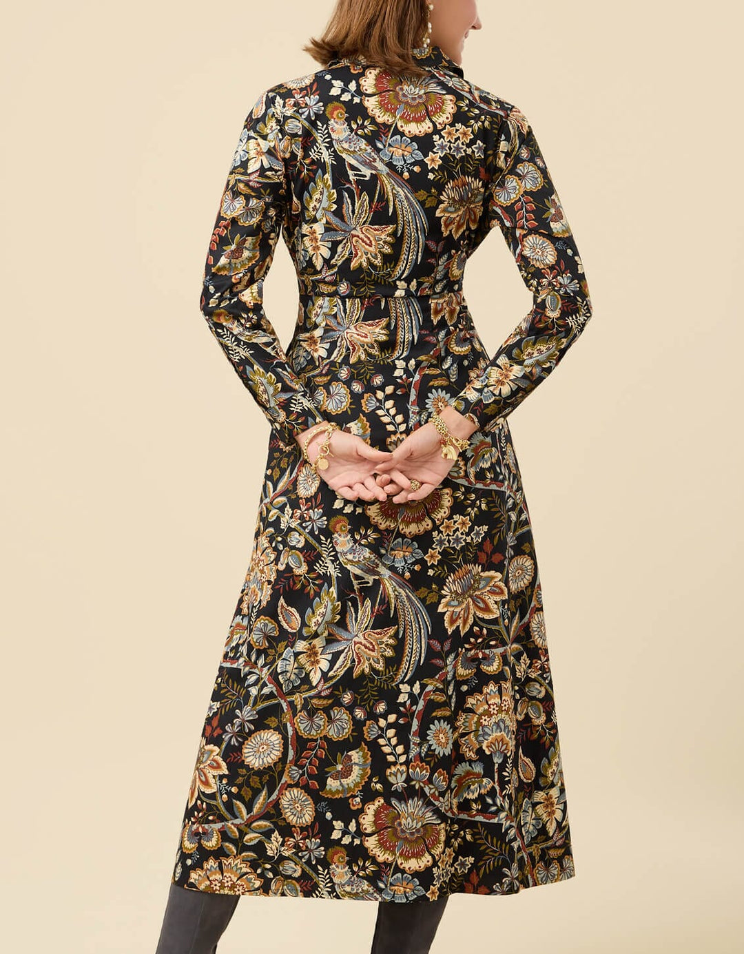 Marianne Shirt Dress - Guerard Estate Bird Womens Dress Spartina 