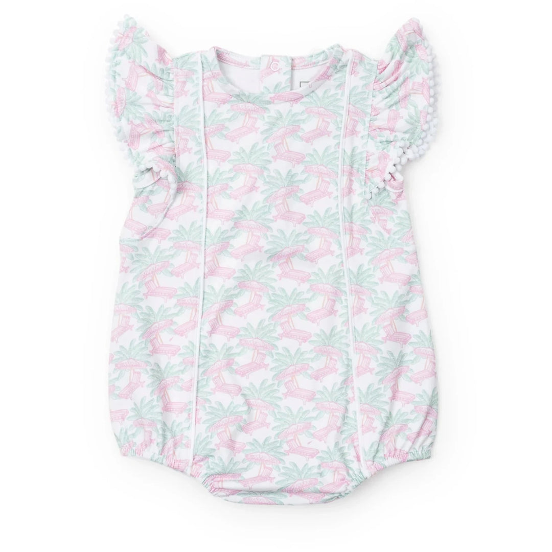 Marion Girls' Bubble - Poolside Palms Girl Bubble Lila & Hayes 