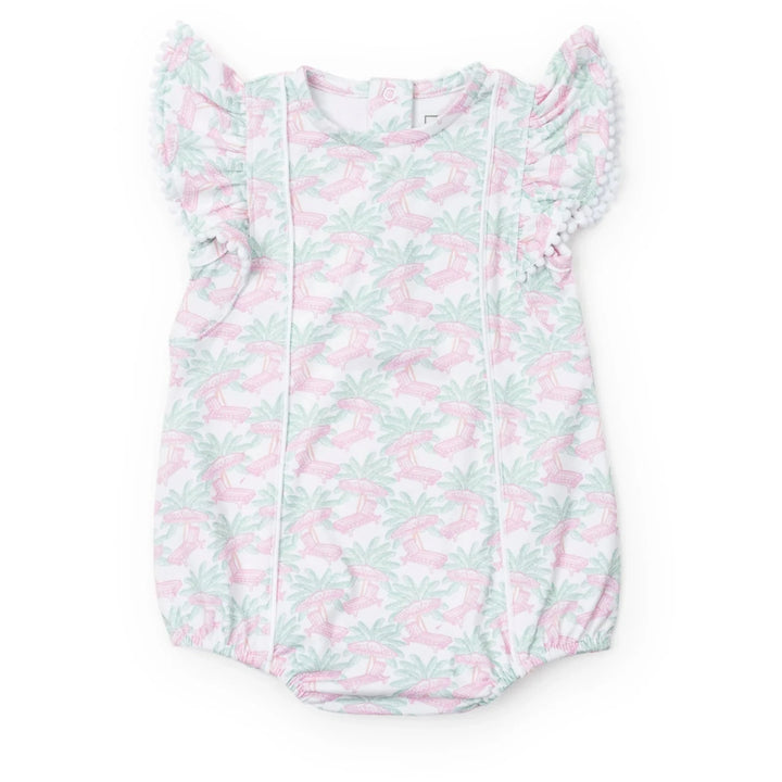 Marion Girls' Bubble - Poolside Palms Girl Bubble Lila & Hayes 