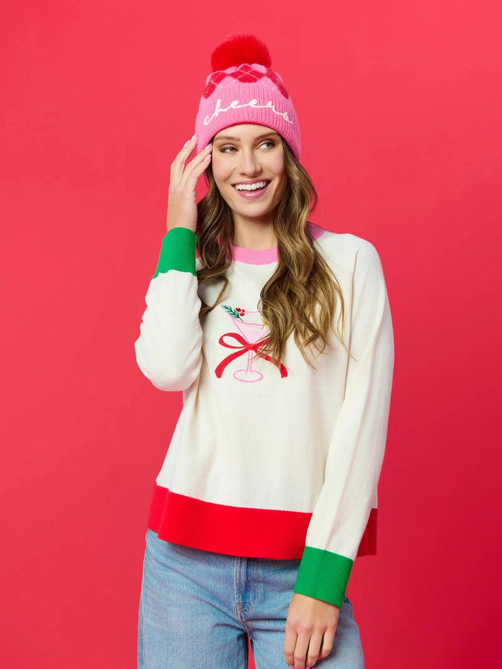 Martini Boxy Sweater Womens Sweater Mary Square 