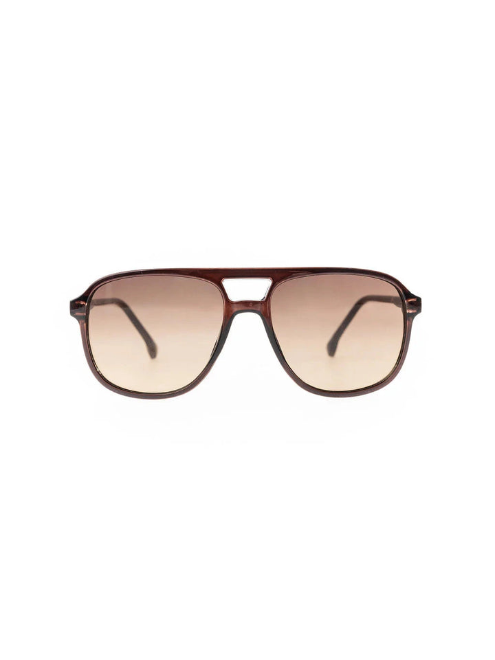 Mary Square Sunglasses Women's Sunglasses Peepers Morgan Brown Tortoise 