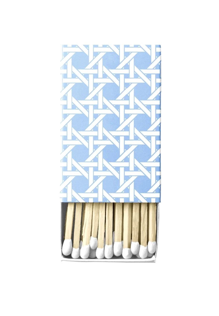 Match Box - Blue Trellis Matches When I Was Your Age 