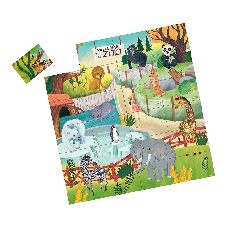 Match Up: Animals At the Zoo Activity Toy MindWare 